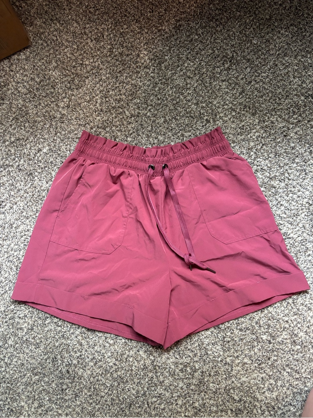 Danskin Rose Drawstring Athletic Shorts